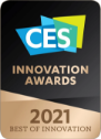 CES innovation awards badge of 2021 best of innovation
