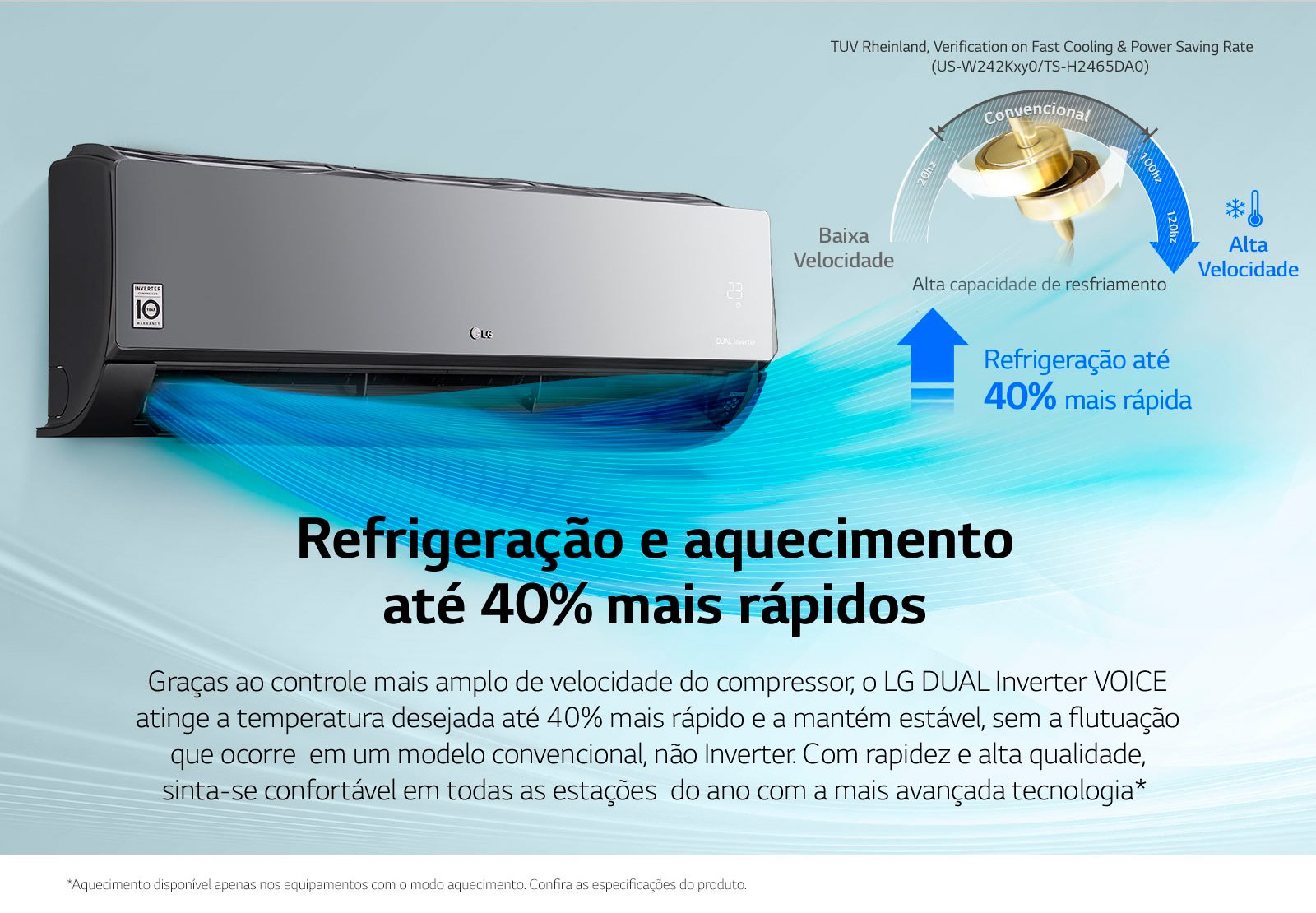 LG Dual Inverter Voice Artcool