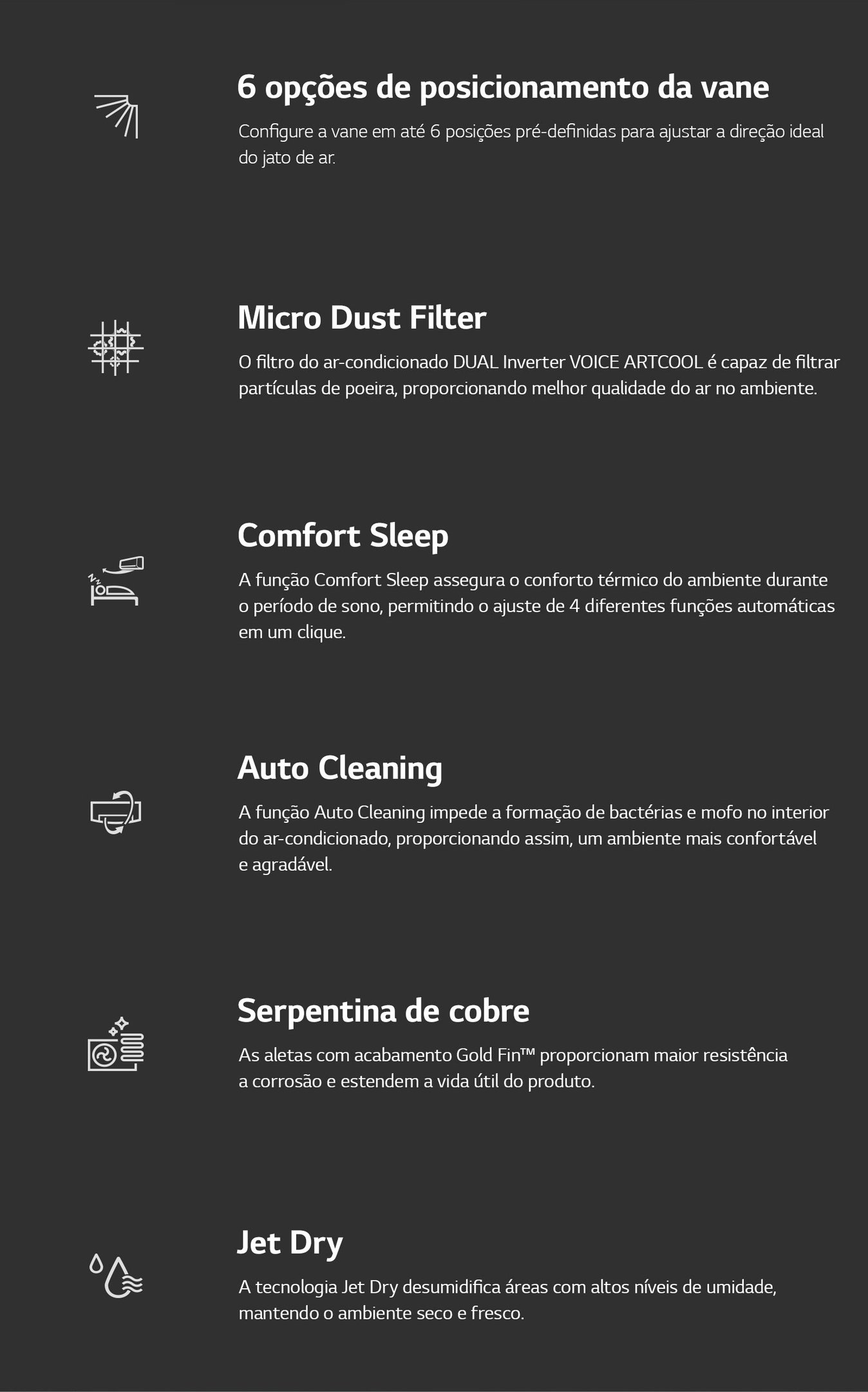 LG Dual Inverter Voice Artcool