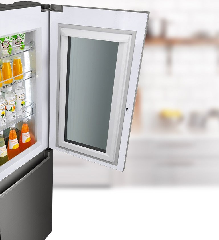 Acesso prático e rápido com o compartimento Door-in-Door™