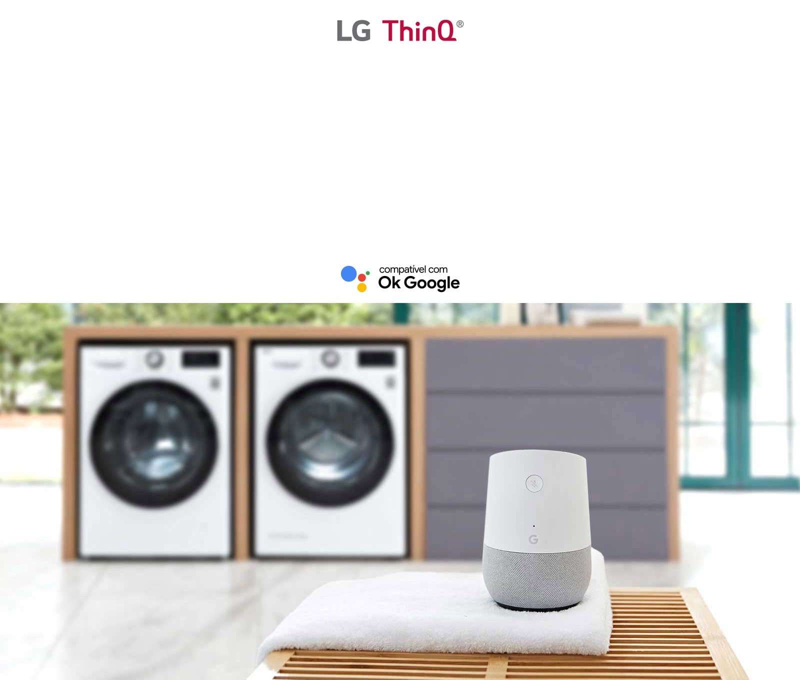 Conexão Wi-Fi e Comando de Voz com o Google Assistente Conexão Wi-Fi e Comando de Voz com o Google Assistente