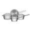 Jogo de Panelas Allegra Inox com 4 Peças - Tramontina Jogo de Panelas Allegra Inox com 4 Peças - Tramontina