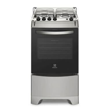Fogão de Piso Electrolux 4 Bocas Bivolt Inox 52LXU Menor preço em Fogão de Piso Electrolux 4 Bocas Bivolt Inox 52LXU
