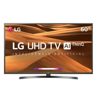 Smart TV LG 60" UHD 4K Controle Smart Magic ThinQ AI 60UM7270 Menor preço em Smart TV LG 60" UHD 4K Controle Smart Magic ThinQ AI 60UM7270