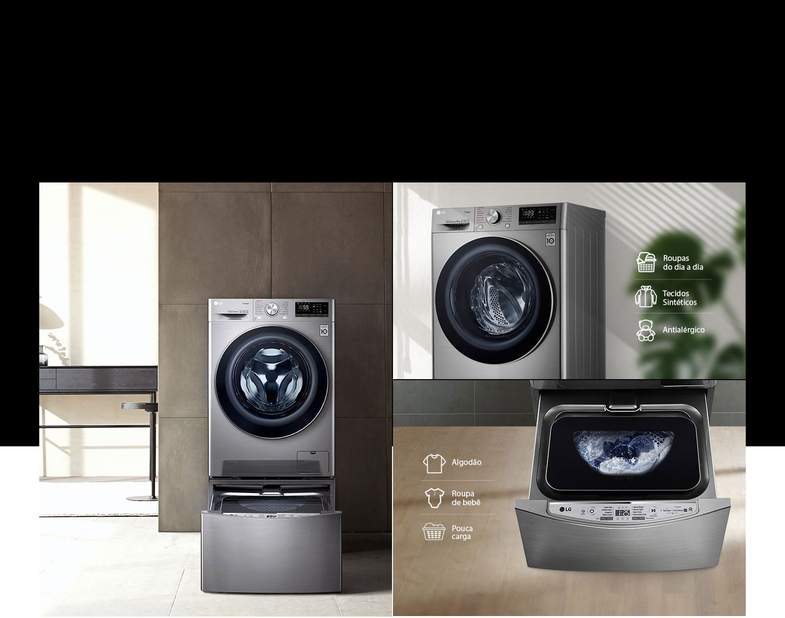 Compatibilidade com TWINWash™ Mini (2kg