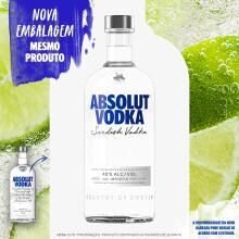Absolut Vodka Original Sueca 750ml 