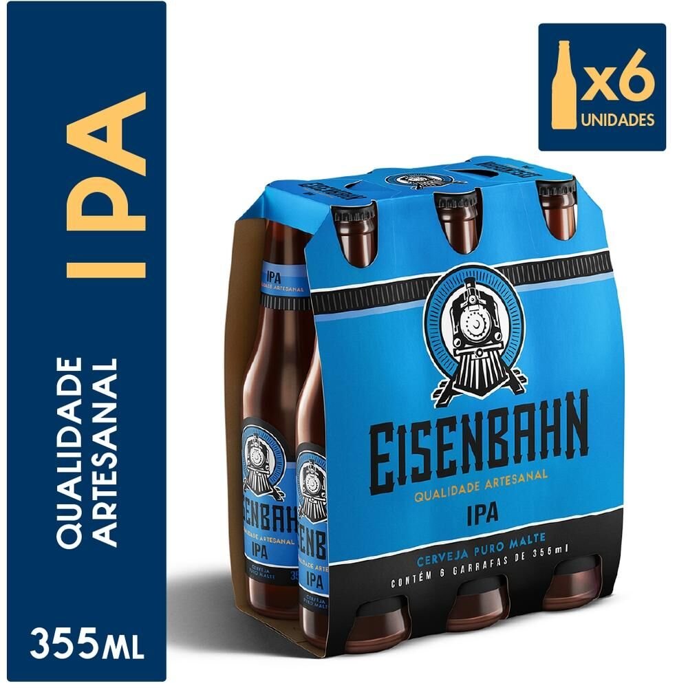 CERVEJA EISENBAHN PALE ALE LN C/6X355ML