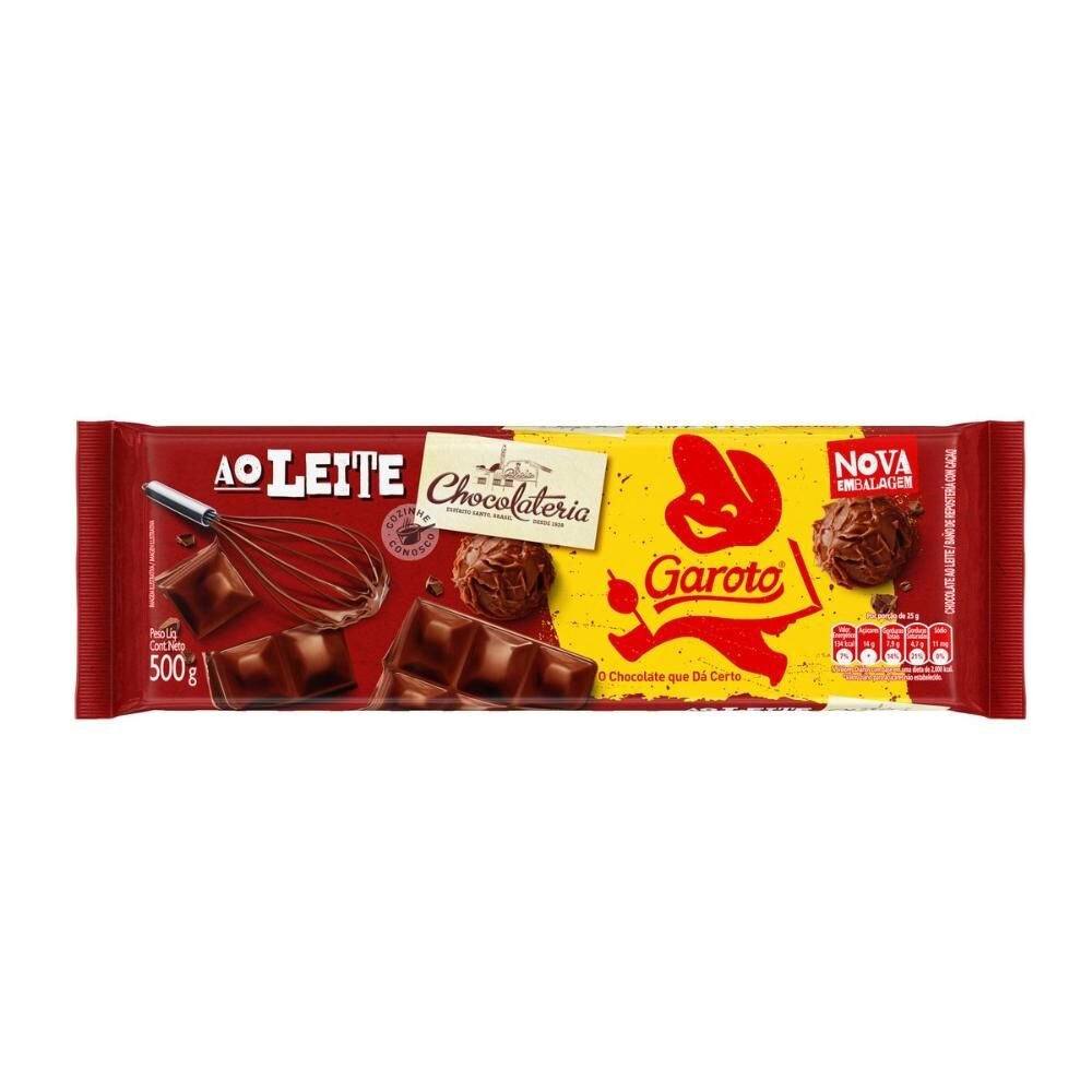 Cobertura GAROTO Chocolate ao Leite 500g