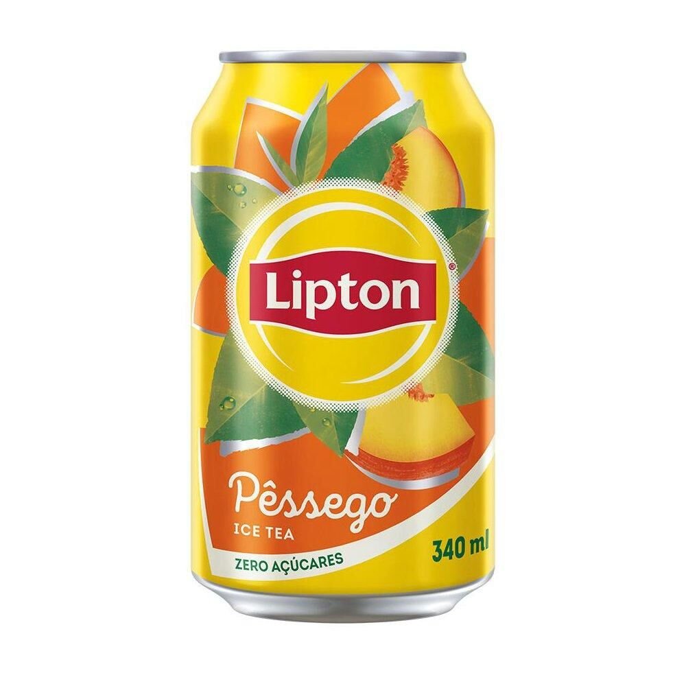 Chá LIPTON ICE TEA Pêssego Lata 340ML