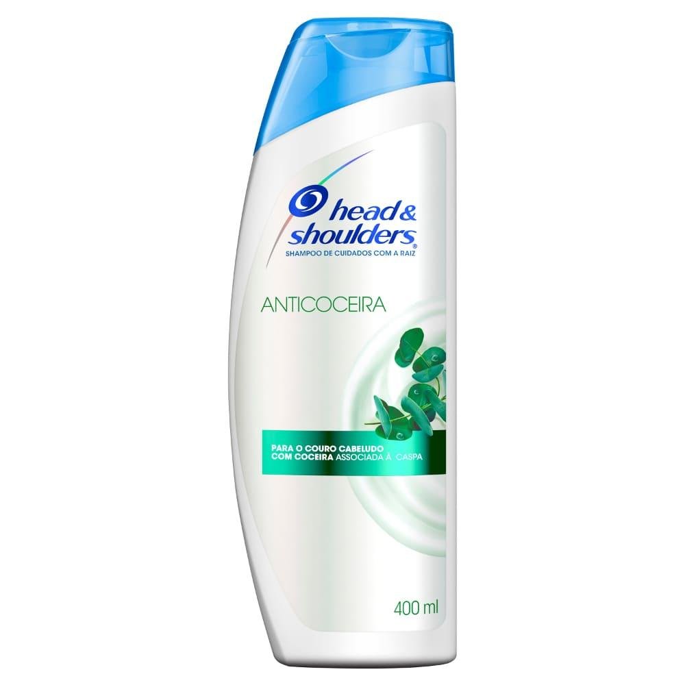 Shampoo Para Mau Cheiro No Couro Cabeludo Shampoo HEAD & SHOULDERS Anti Coceira Anticaspa Nutre o Couro Cabeludo