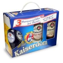 Kit Kaiserdom com 3 Cervejas e 1 Caneca