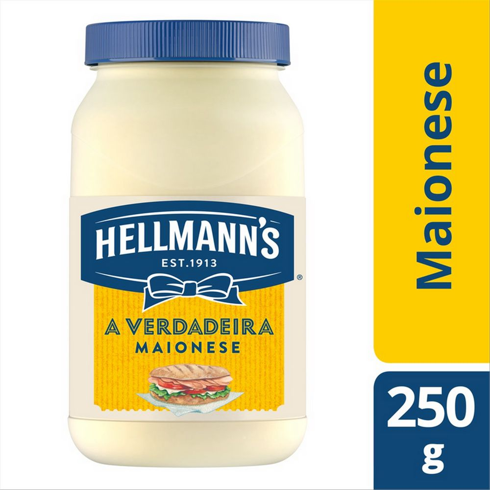 Maionese HELLMANN'S regular pote 250g