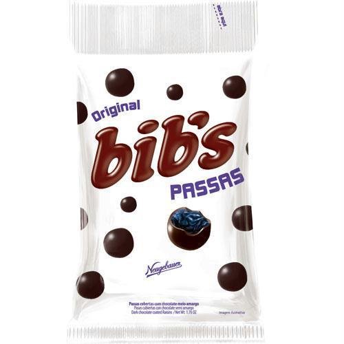 Confeito BIB'S uvas passas 40g
