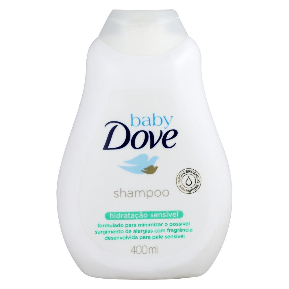Shampoo DOVE Baby Hidratação Sensível Frasco 400ml