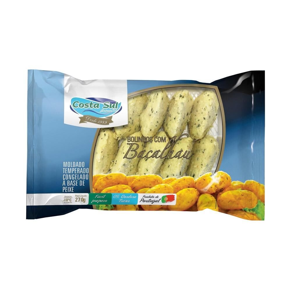 Bolinho de Bacalhau COSTA SUL Congelado 270g