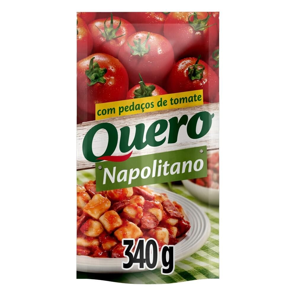 Molho de Tomate QUERO Napolitano 340g