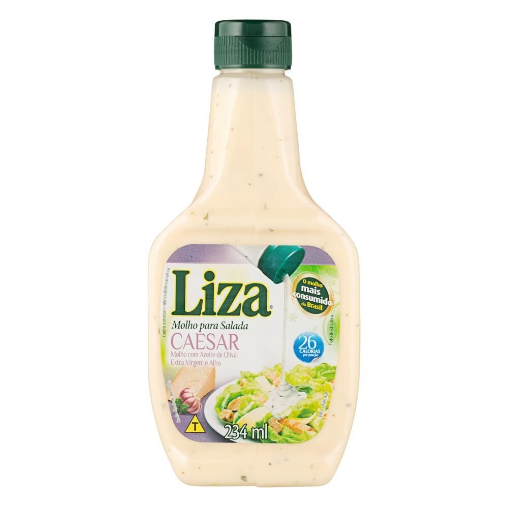 Molho para Salada LIZA com Azeite de Oliva Extra Virgem e Alho 234ml