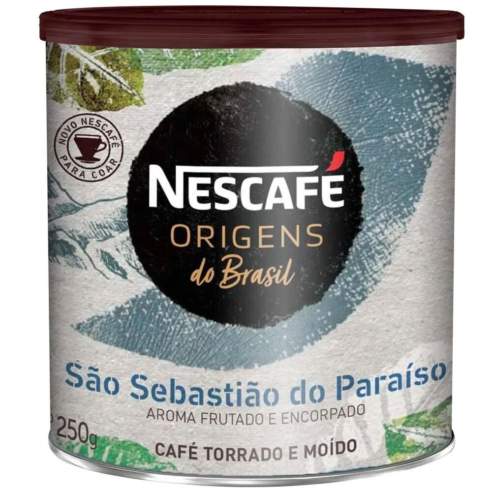 Café NESCAFÉ Torrado Origens do Brasil São Sebastião do