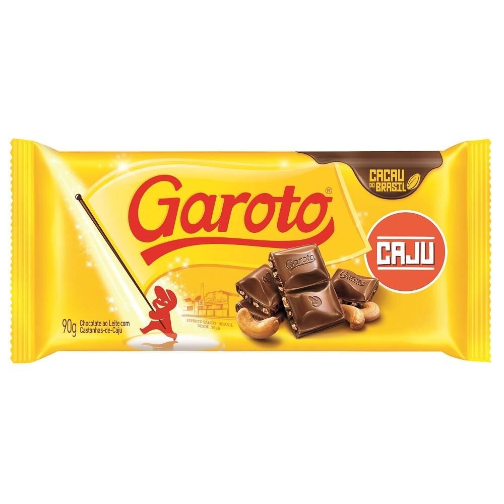 Chocolate GAROTO Caju 90g