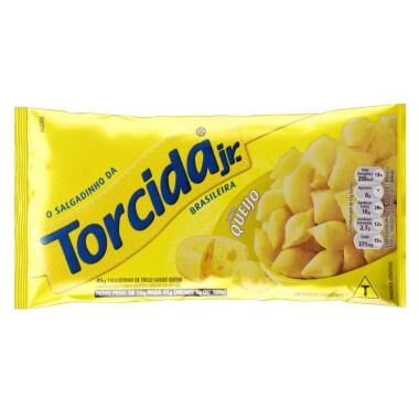 Salgadinho De Trigo Queijo TORCIDA Jr. Pacote 45g