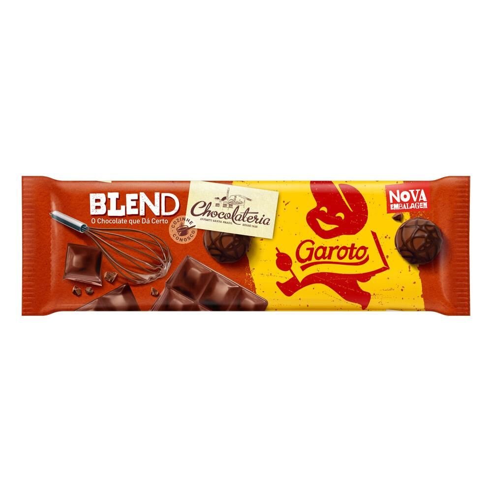Chocolate para Cobertura GAROTO Blend 500g