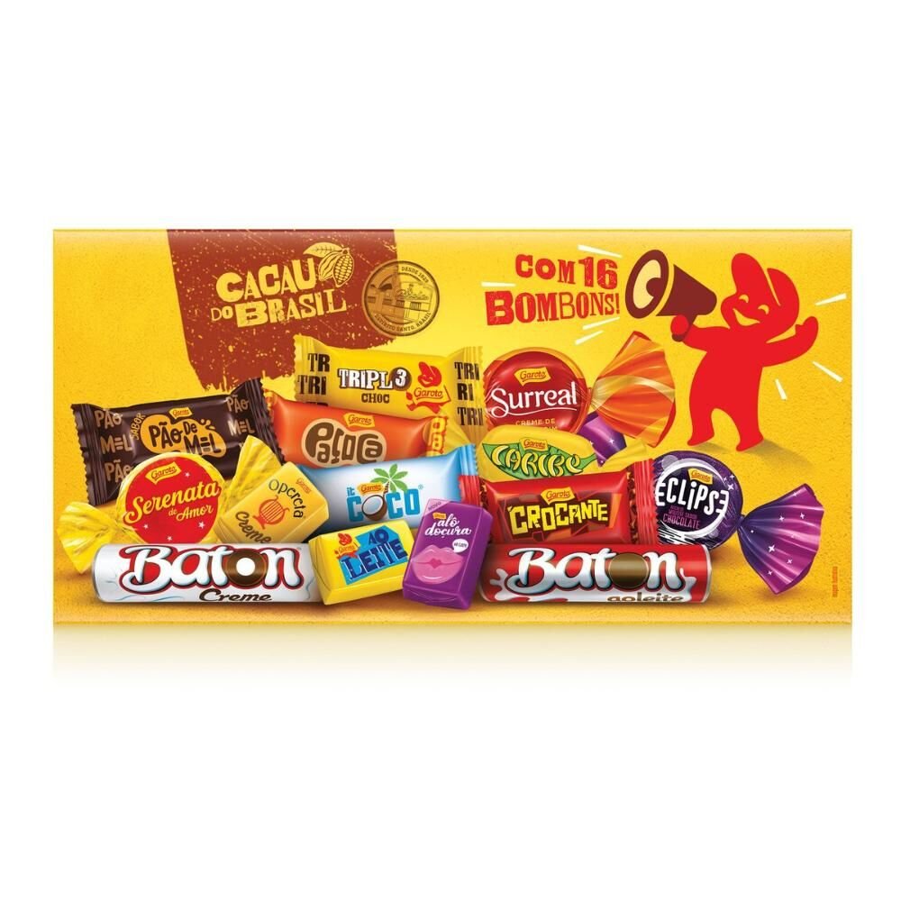 Bombom GAROTO Sortido Caixa 250g