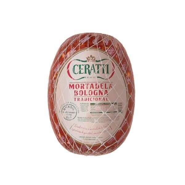 Mortadela Bologna CERATTI Tradicional Pedaço kg