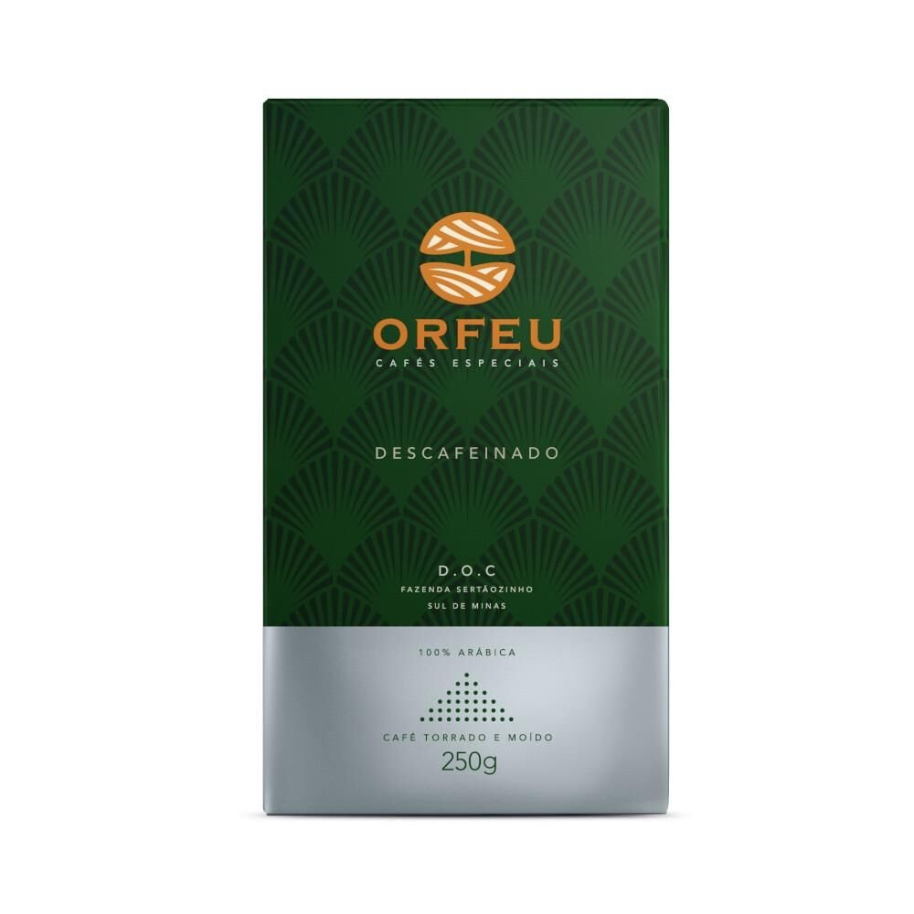 Café ORFEU Descafeinado Torrado e Moído 250g