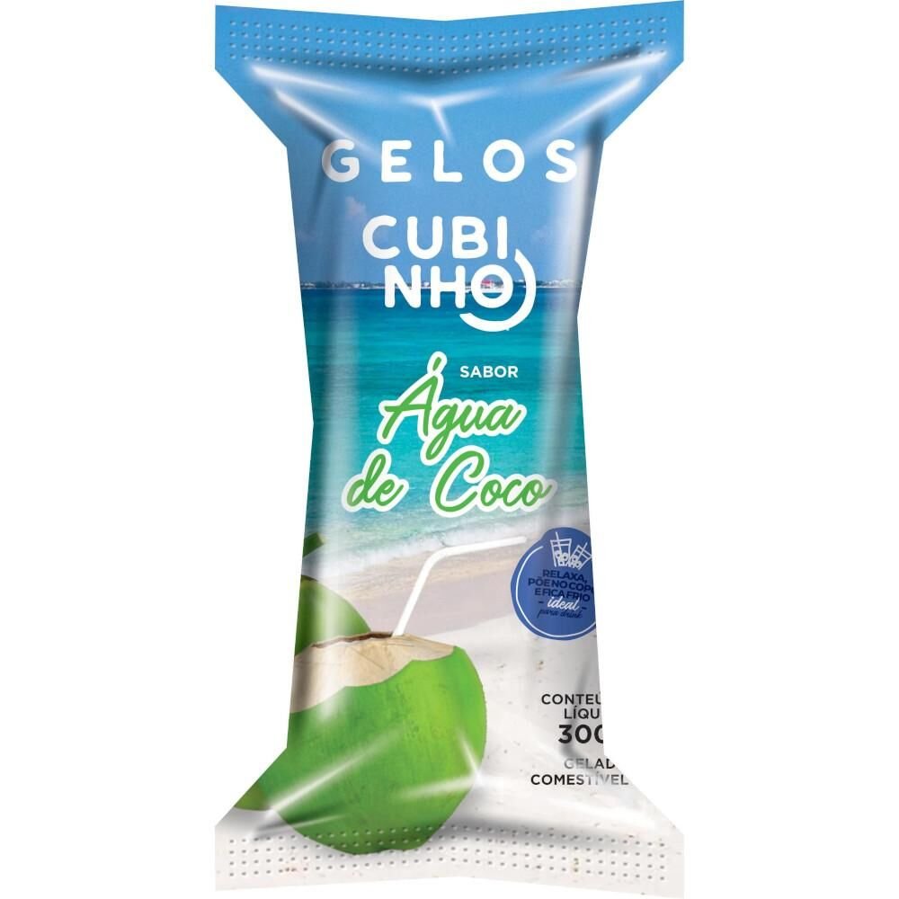 Gelo CUBINHO Água de Coco 300g