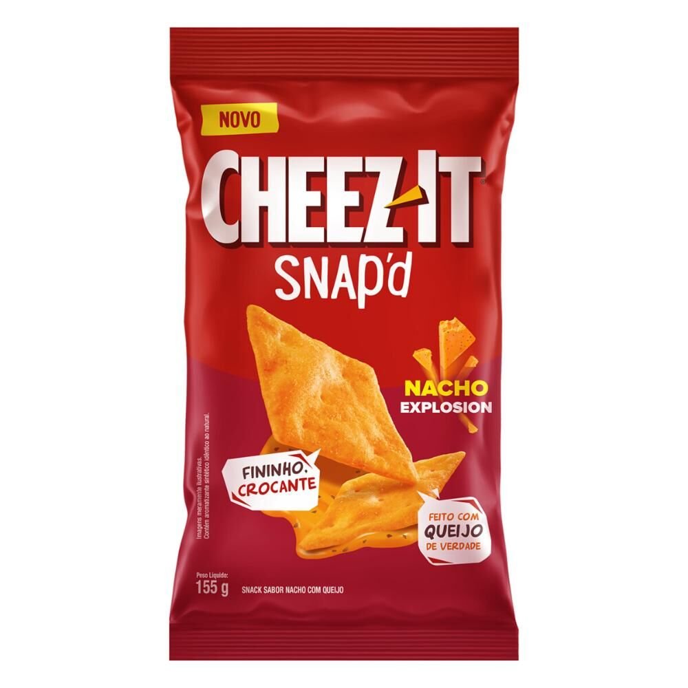 Salgadinho CHEEZIT Snapd'd Nacho Explosion 155g