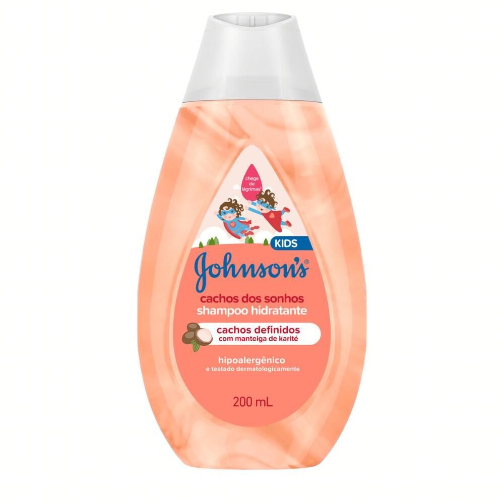 Shampoo JOHNSON'S Baby Cabelos Cacheados 200ml
